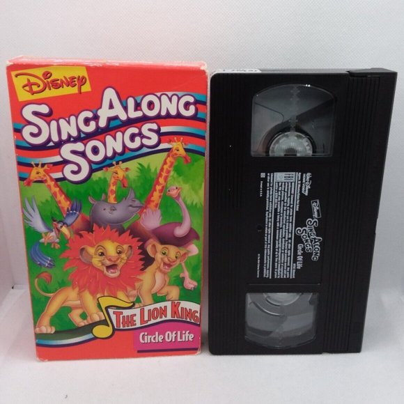 5 Walt Disney Sing Along Songs VHS Lot Animated Musical Children's Cartoons - Picture 3 of 13